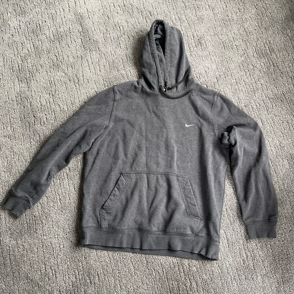 Dark gray Nike hoodie